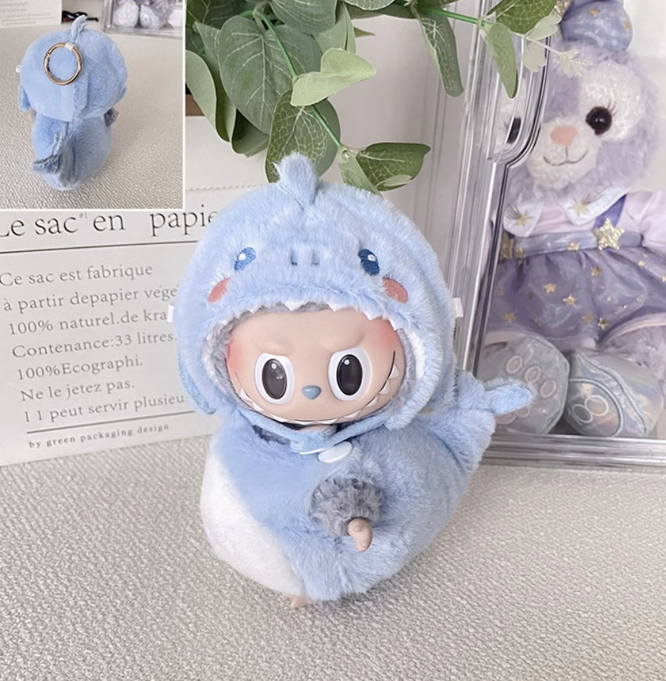 Labubu Babyhaai Kostuum