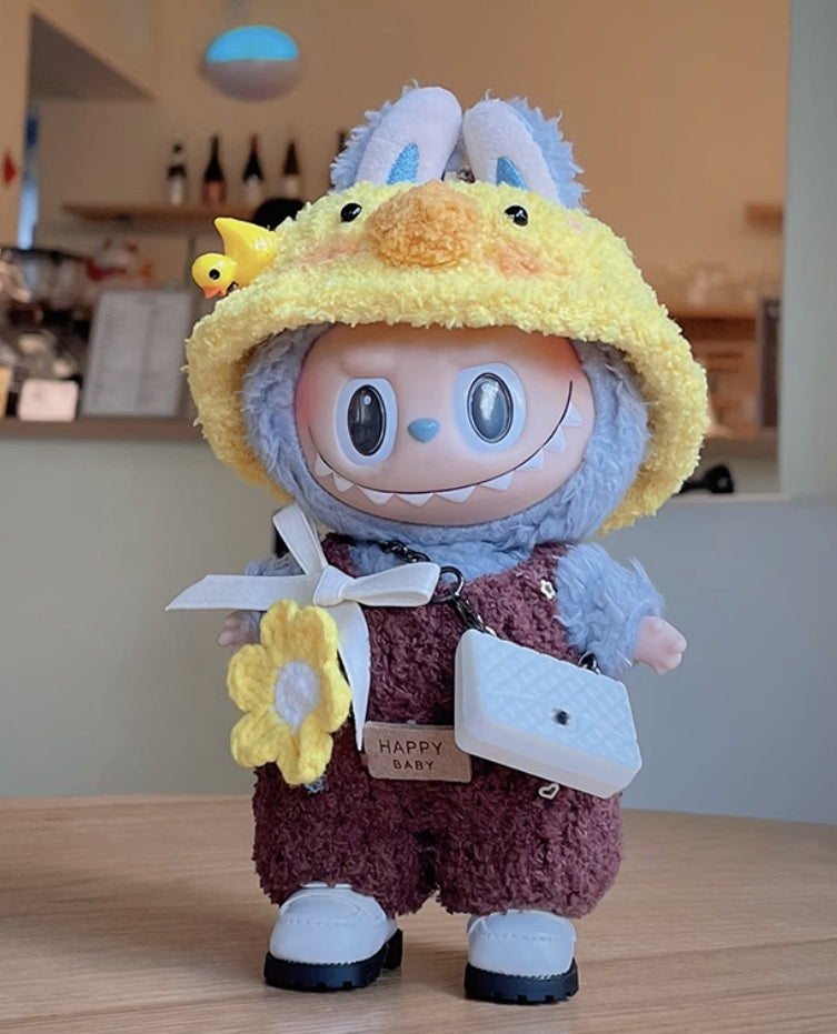 Labubu Happy Baby Kostuum