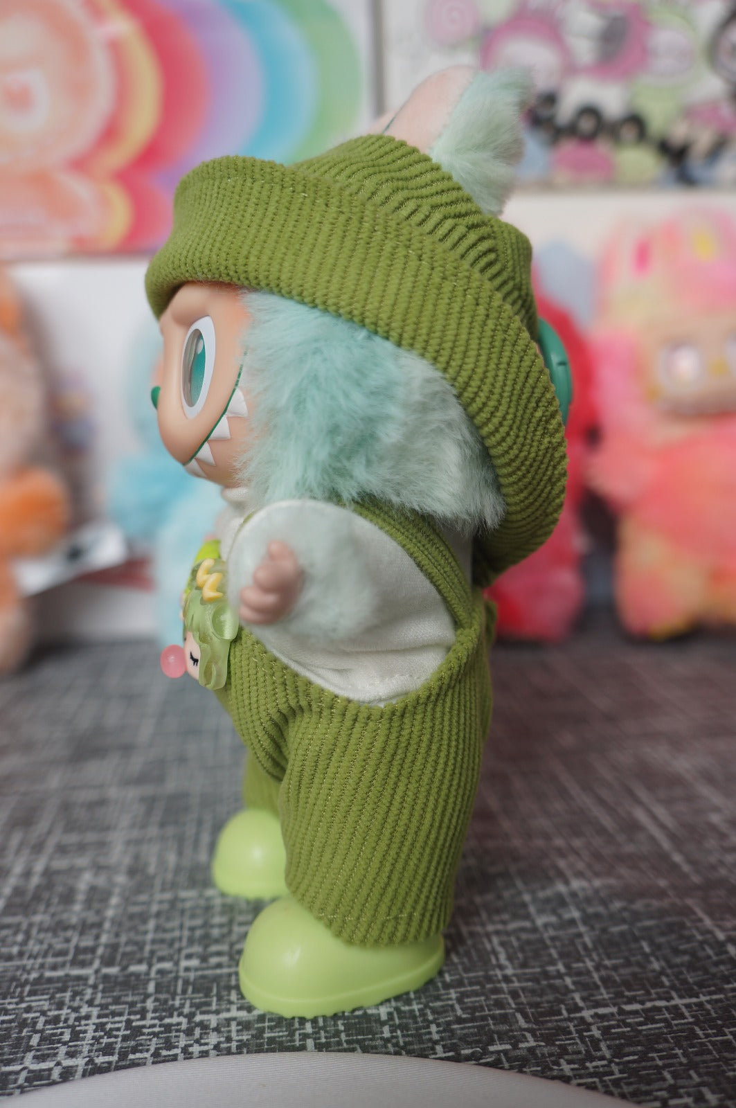 Labubu Baby Kostuum – Set van Broekje, Hemdje en Babymuts