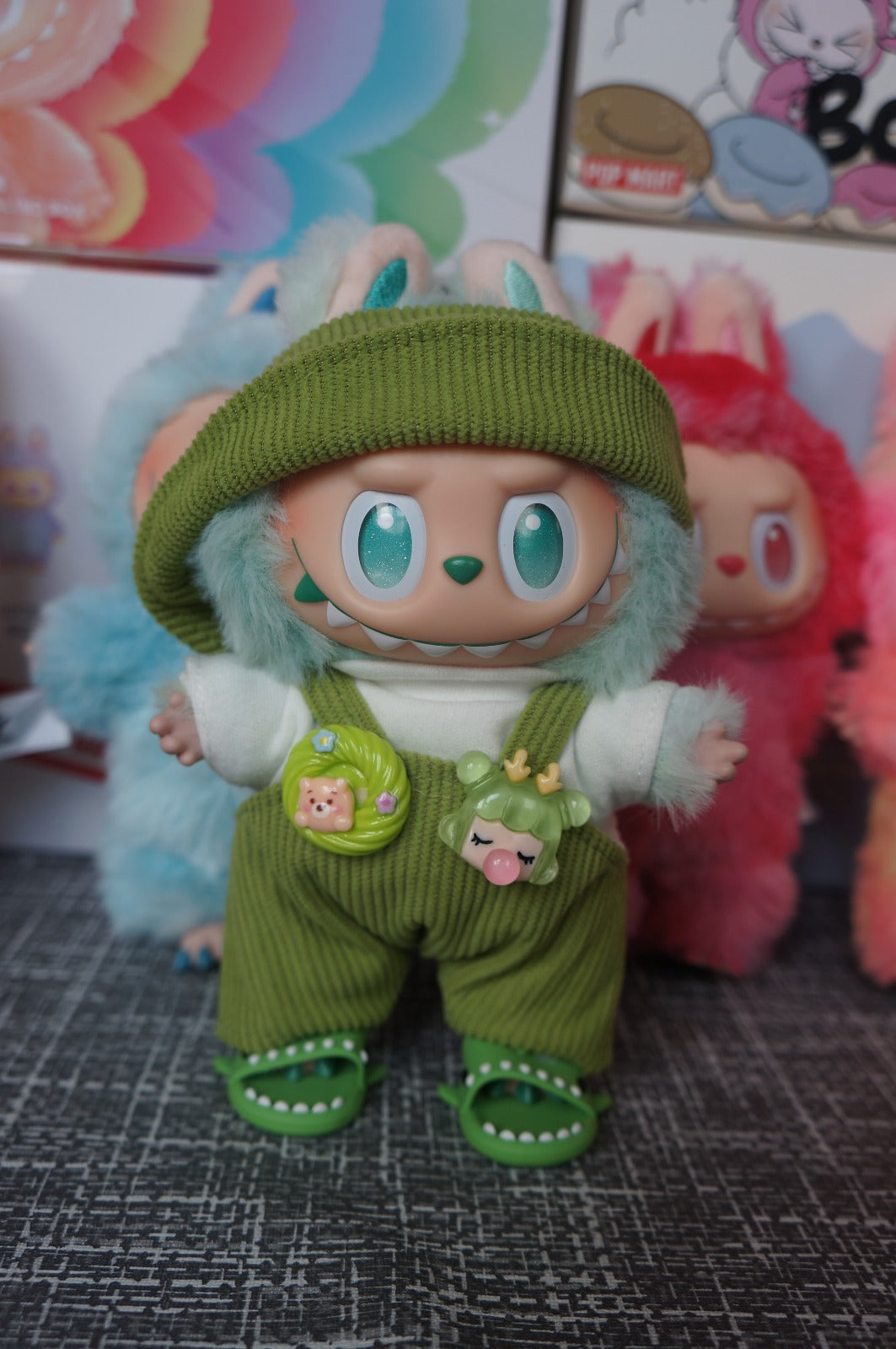Labubu Baby Kostuum – Set van Broekje, Hemdje en Babymuts