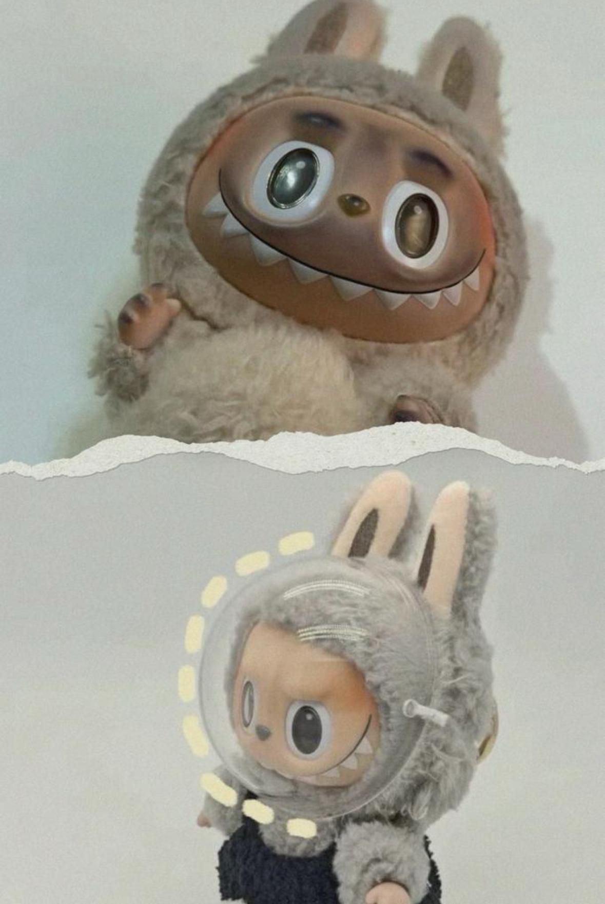 Beschermende Transparante Face Mask voor Labubu โ Veilig, Schattig & Duurzaam