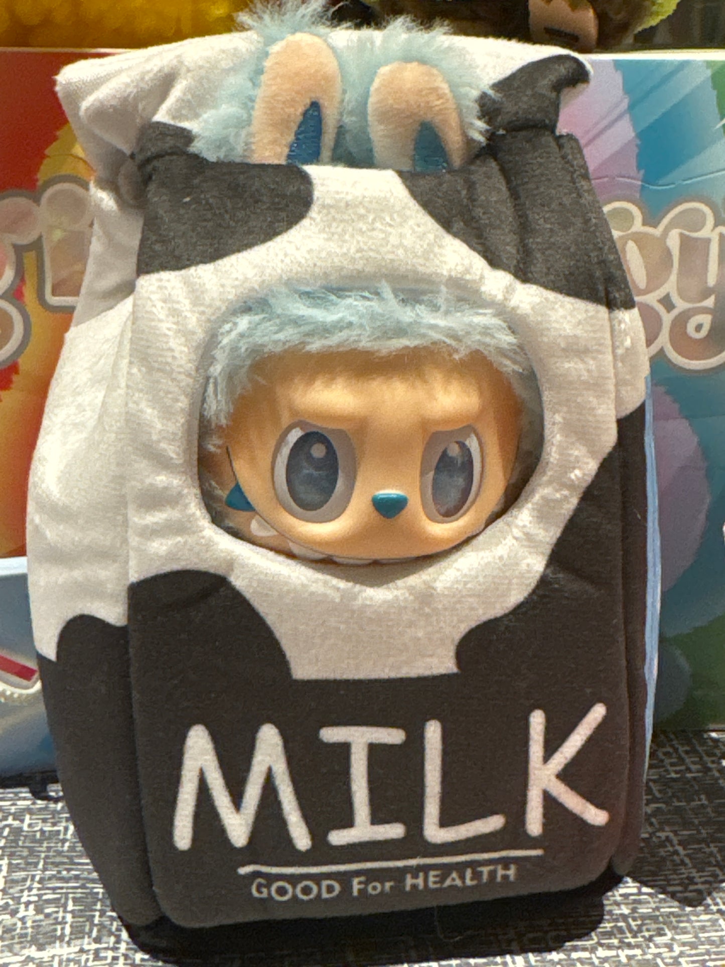 Labubu Supermarkt Verkleedkostuums – Melk, Maïs, Garnalen & Noodles