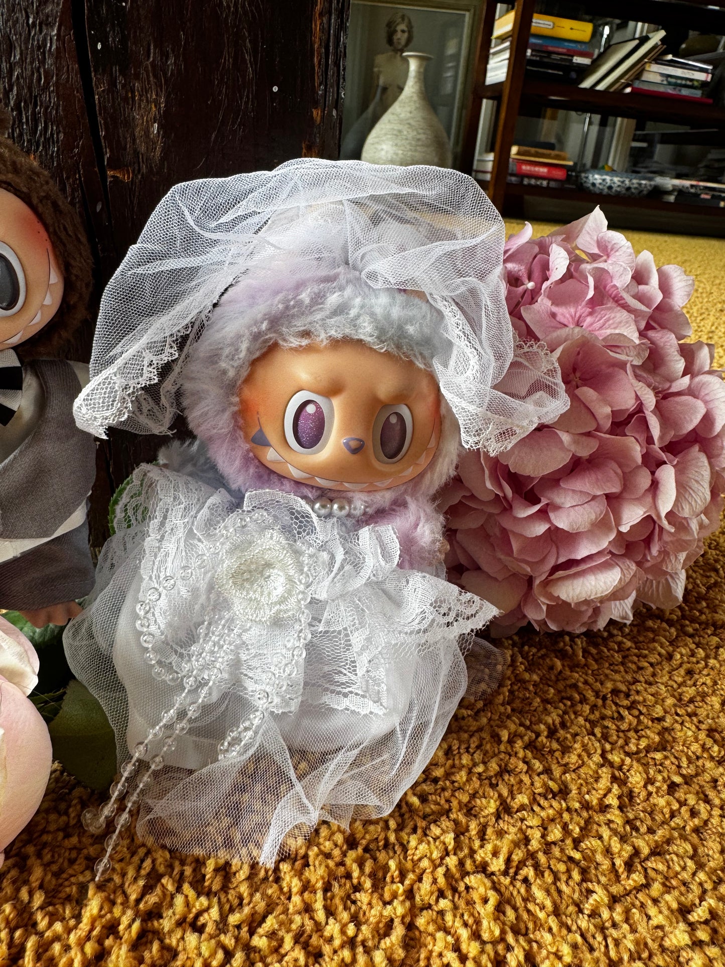 Labubu Bruiloft Set – Man & Vrouw