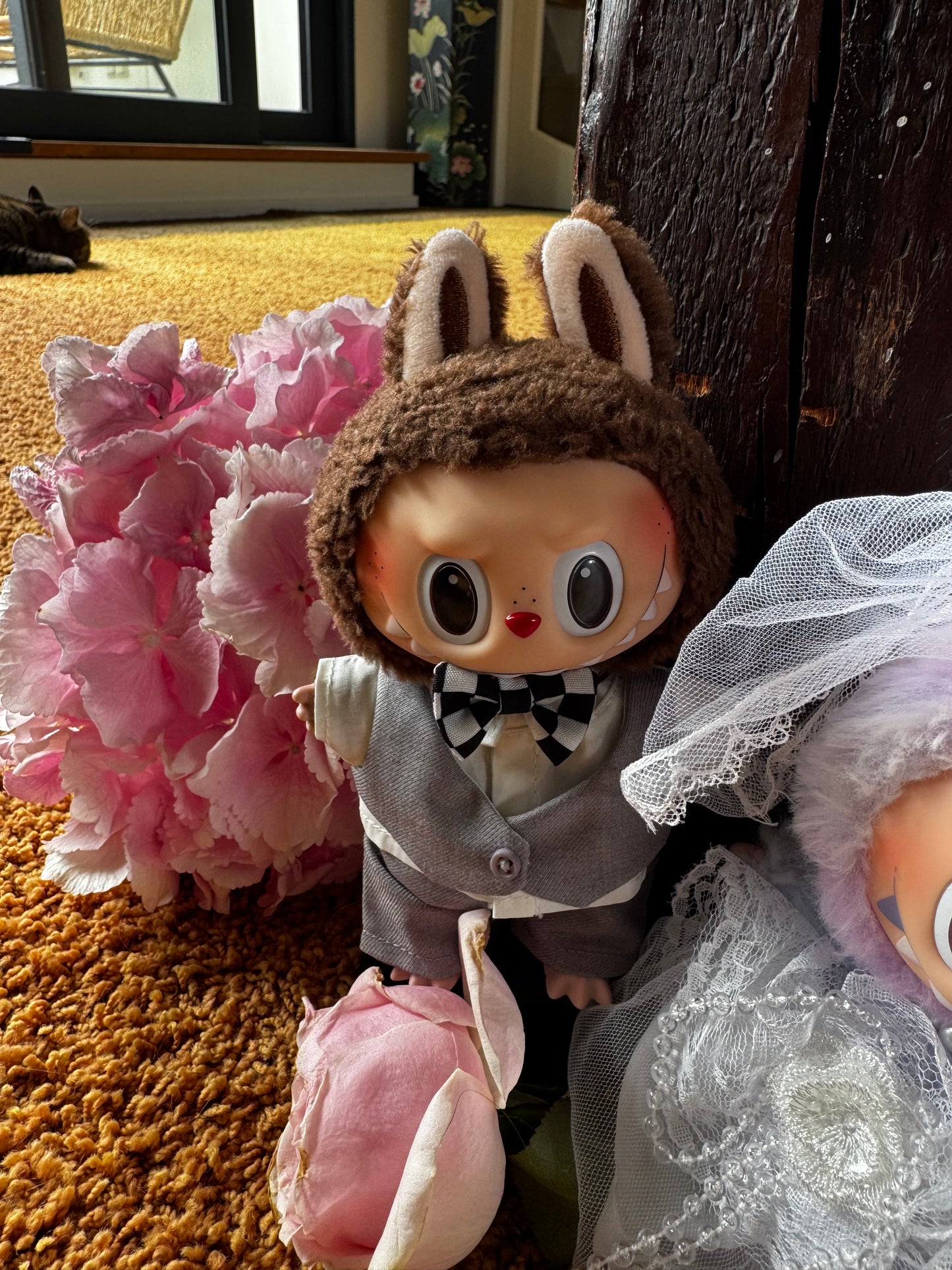 Labubu Bruiloft Set – Man & Vrouw