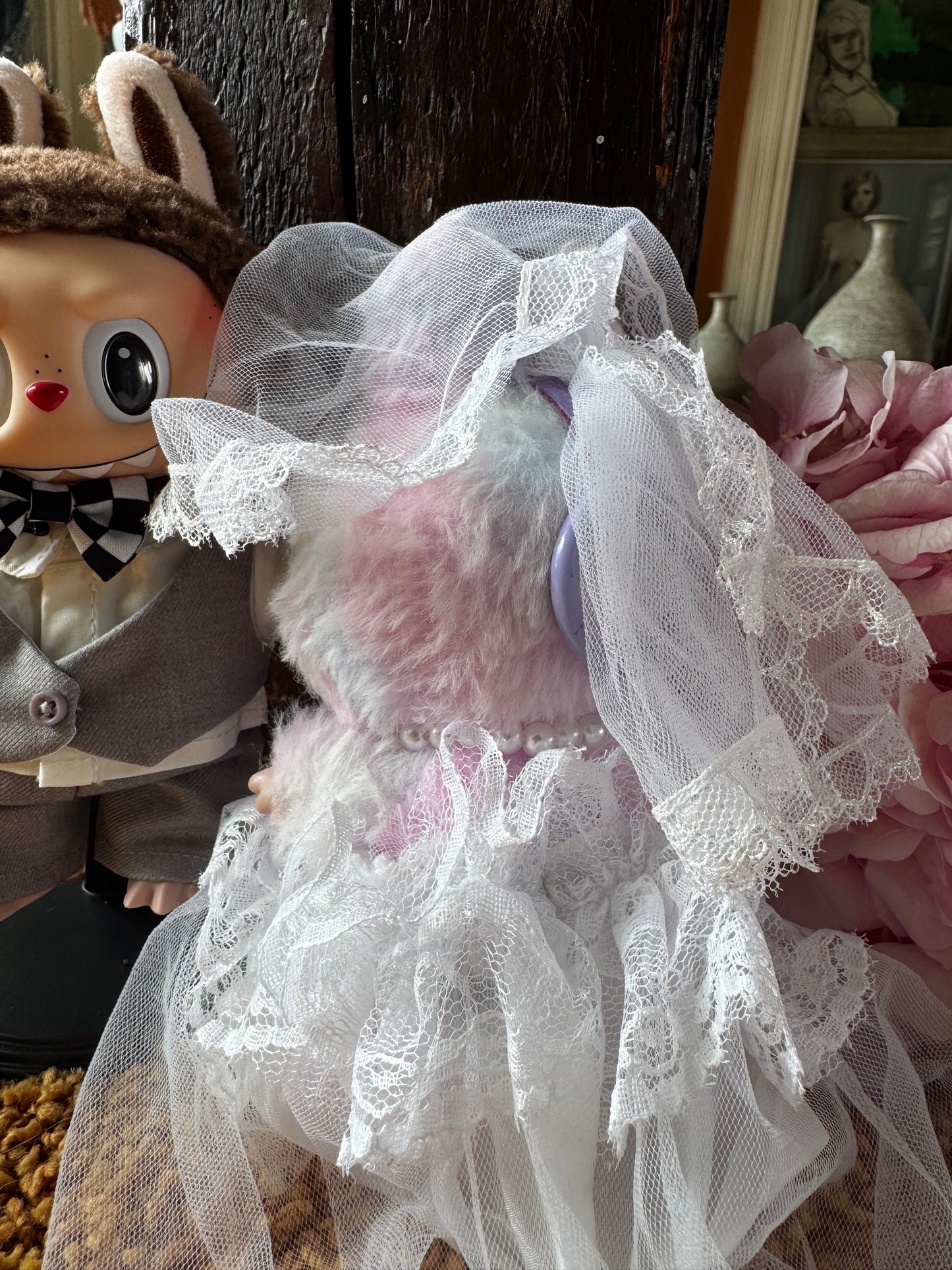 Labubu Bruiloft Set – Man & Vrouw