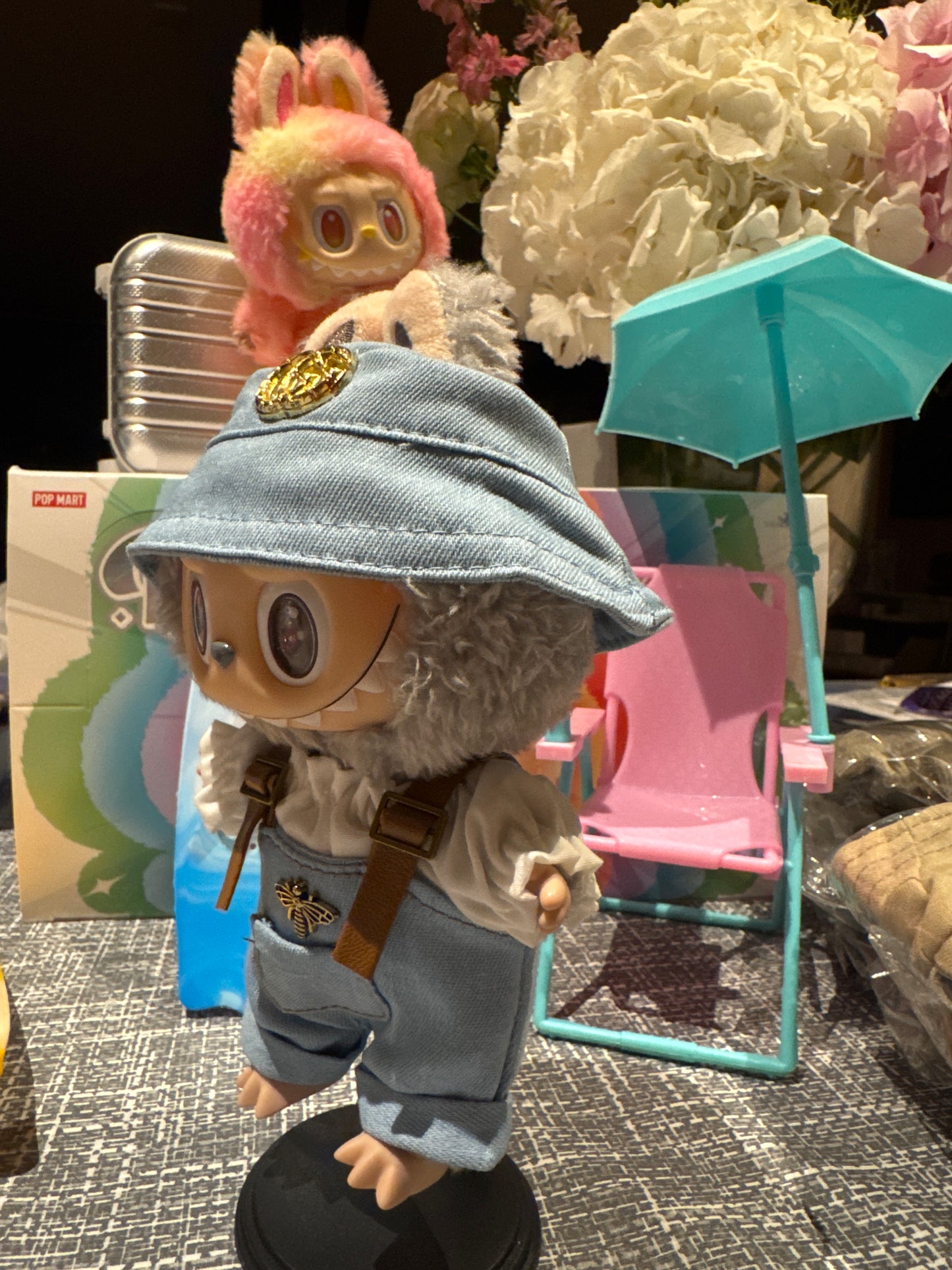 Labubu Little Bee Jeans Set – 2-delig