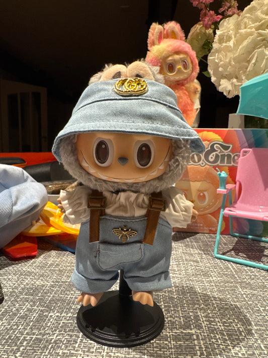 Labubu Little Bee Jeans Set – 2-delig