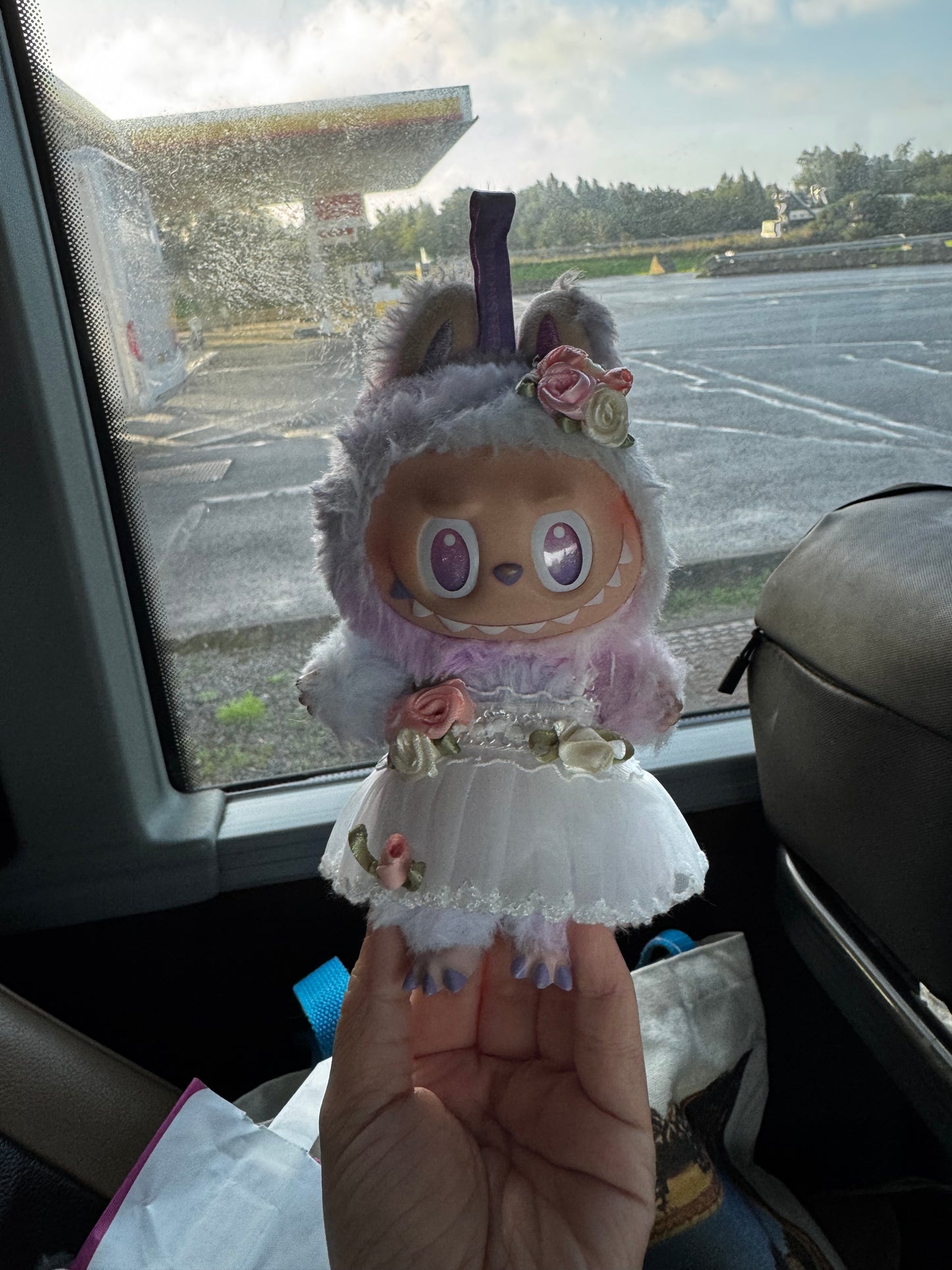 Labubu Bloemetjes Jurk met Roosjes