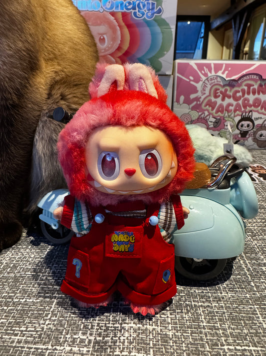 Labubu Lotso Rode Kleren Set